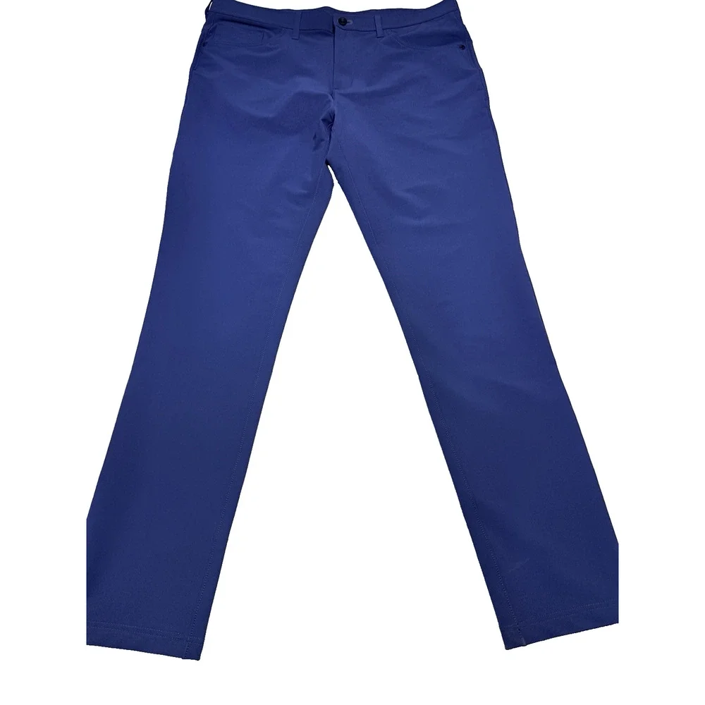 Public Rec Mens 36x34 Blue All Day Every Day ADED Stretch Pants Trousers Chino